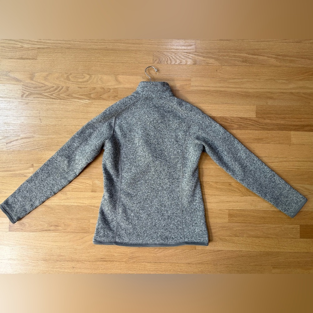 Patagonia Gray Better Sweater 1/4-Zip Fleece Size Medium in Excellent Condition - Picture 9 of 15